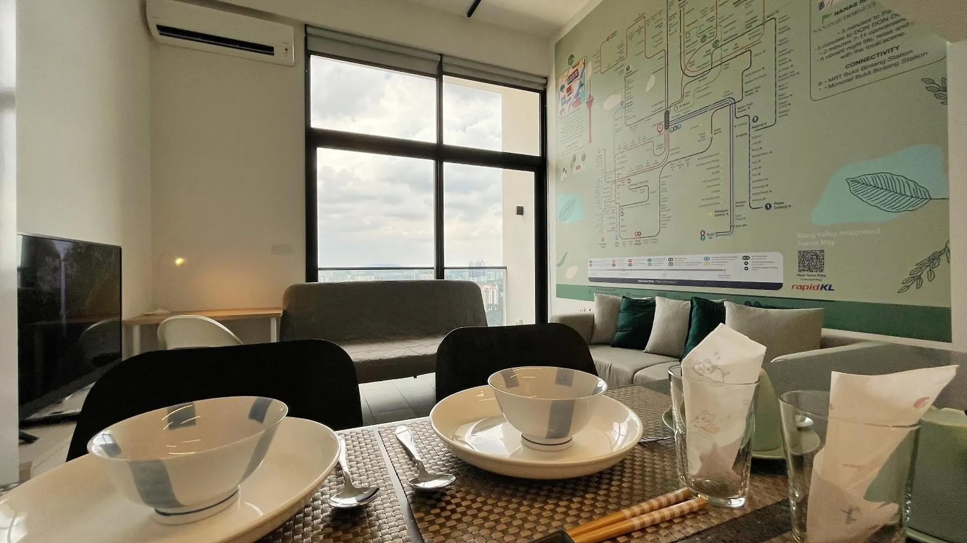 Nana'S At Est Bangsar Kl Sentral Gem Loft Lägenhet Kuala Lumpur