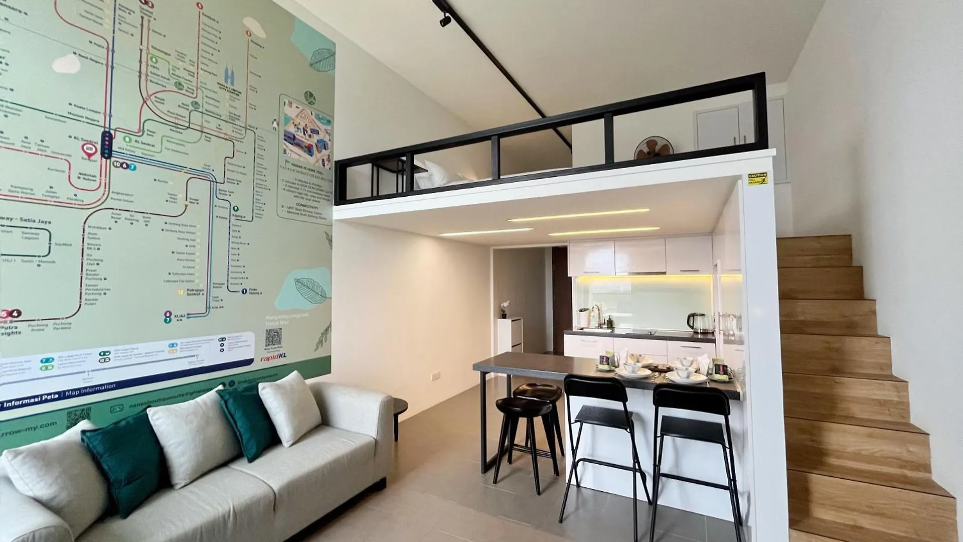 Nana'S At Est Bangsar Kl Sentral Gem Loft Lägenhet Kuala Lumpur